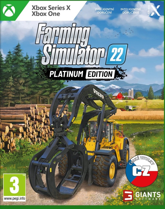 Farming Simulator 22 - Platinum Edition (XSX,bazar) - 599 K�