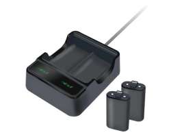  Nab�jec� stanice SND-460 pro baterie Xbox ONE X + 2 baterie 1200mAh (XONE) - 458 K�